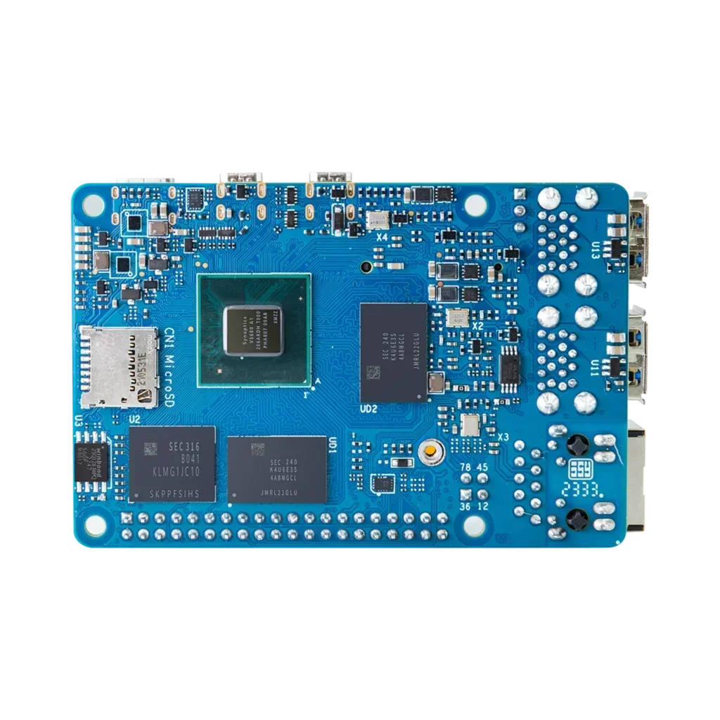 Banana Pi BPI-M6เซมิคอนดักเตอร์บัดลึกออกแบบชิป Vs680 LPDDR4 4G และ16G eMMC