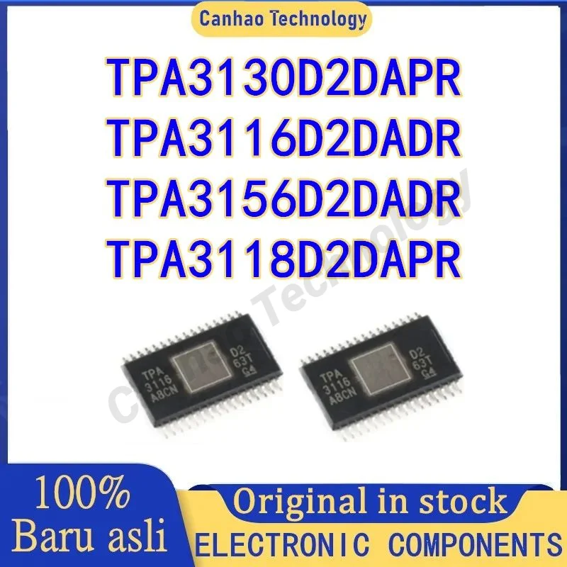 TPA3130D2DAPR TPA3116D2DADR TPA3156D2DADR TPA3118D2DAPR TPA3130 TPA3116 TPA3156 TPA3118 TPA IC Chip HTSSOP-32 in stock