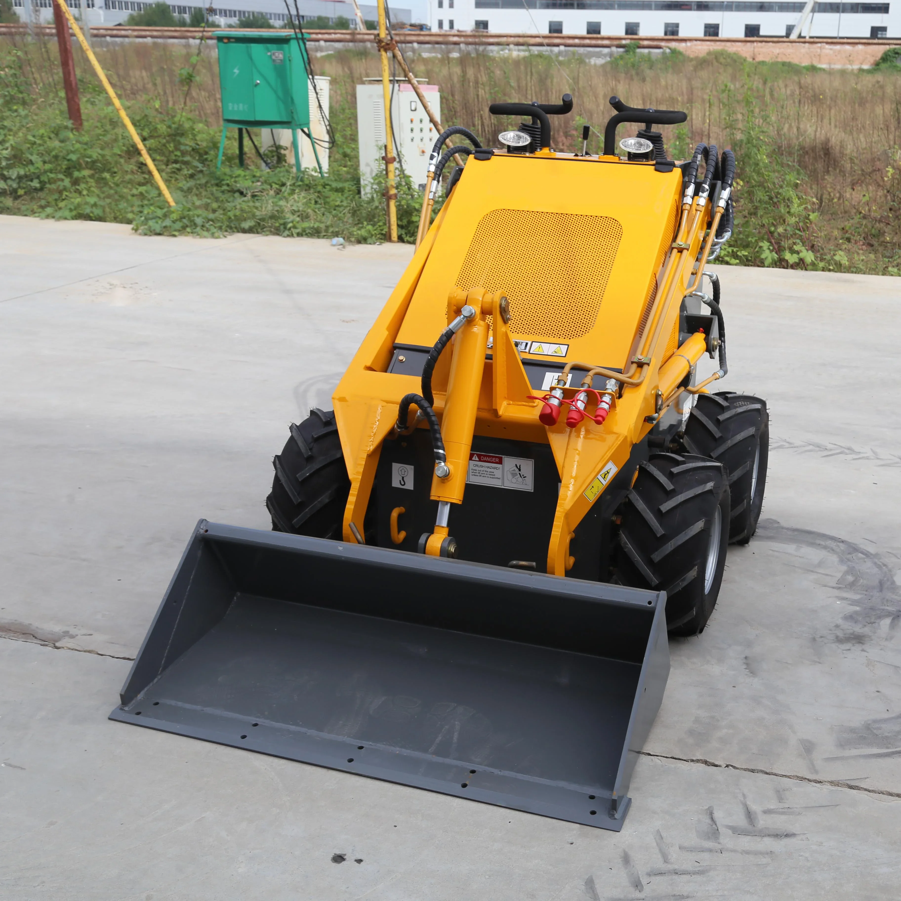 

#for EPA/EURO5 Wheel mini loader sked steer loader for sale