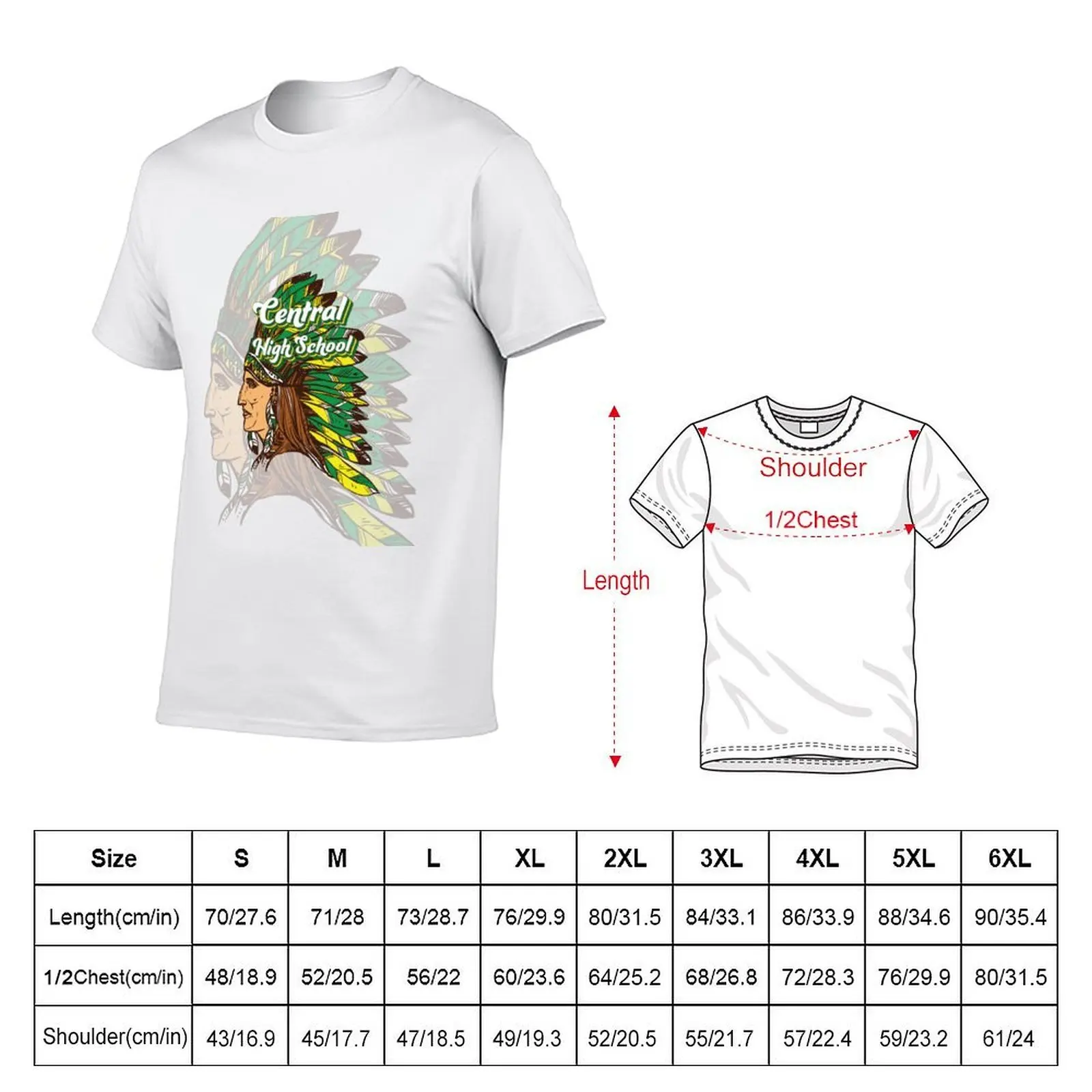 Central High School Warriors IV T-Shirt t shirt man casual man t shirt luxury T-Shirt