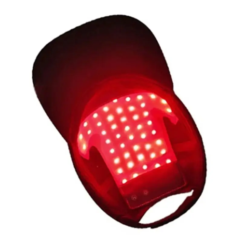 A63Z Upgrade Infrared Hair Growth Instrument Physiotherapy Head Cap Laser Red Blue Light Hair Care Device Relaxation Therapy