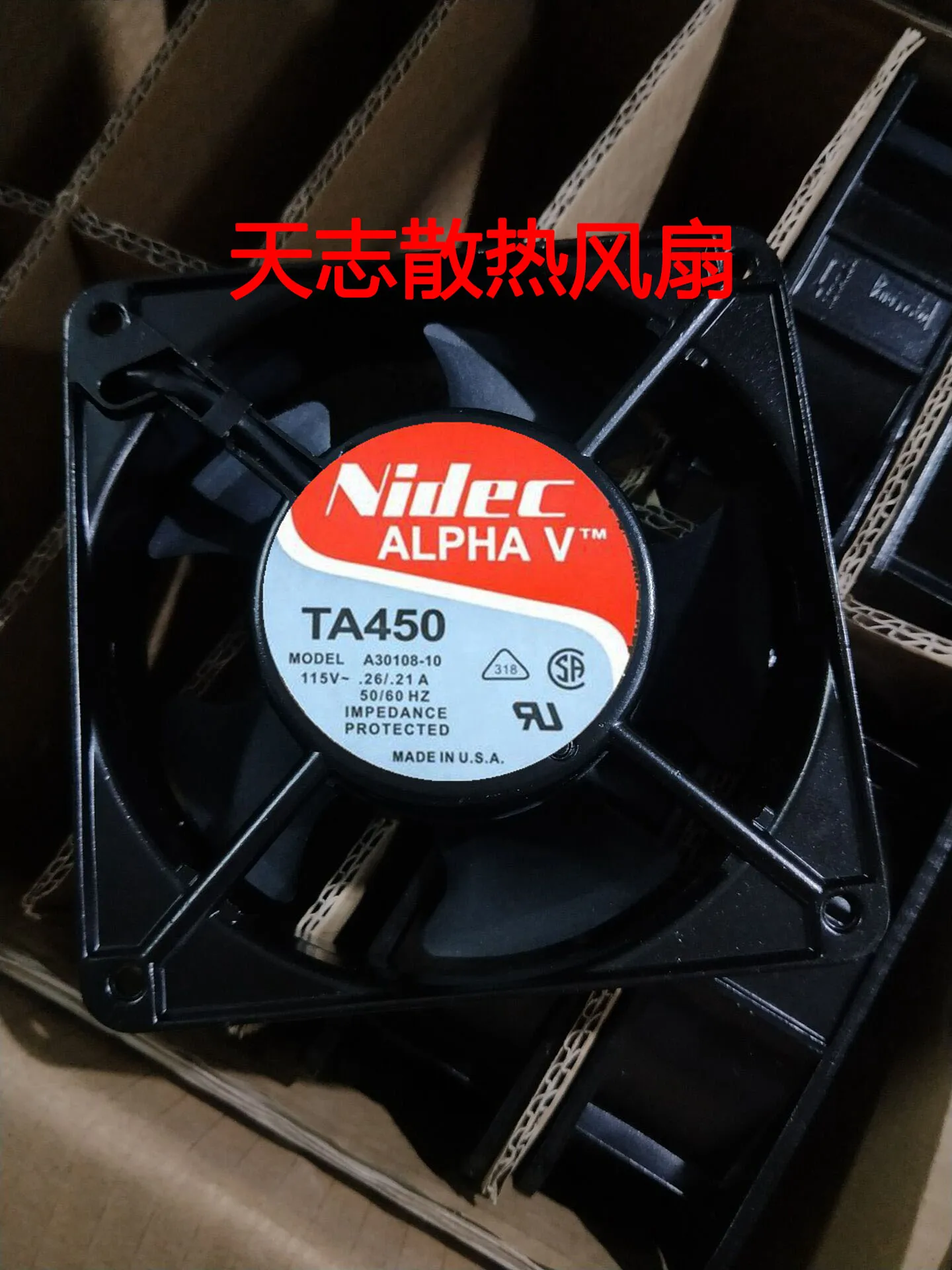 

НОВЫЙ ОРИГИНАЛЬНЫЙ A30108-10 115 В 12038 120x120x38 мм Радиатор охлаждающего вентилятора