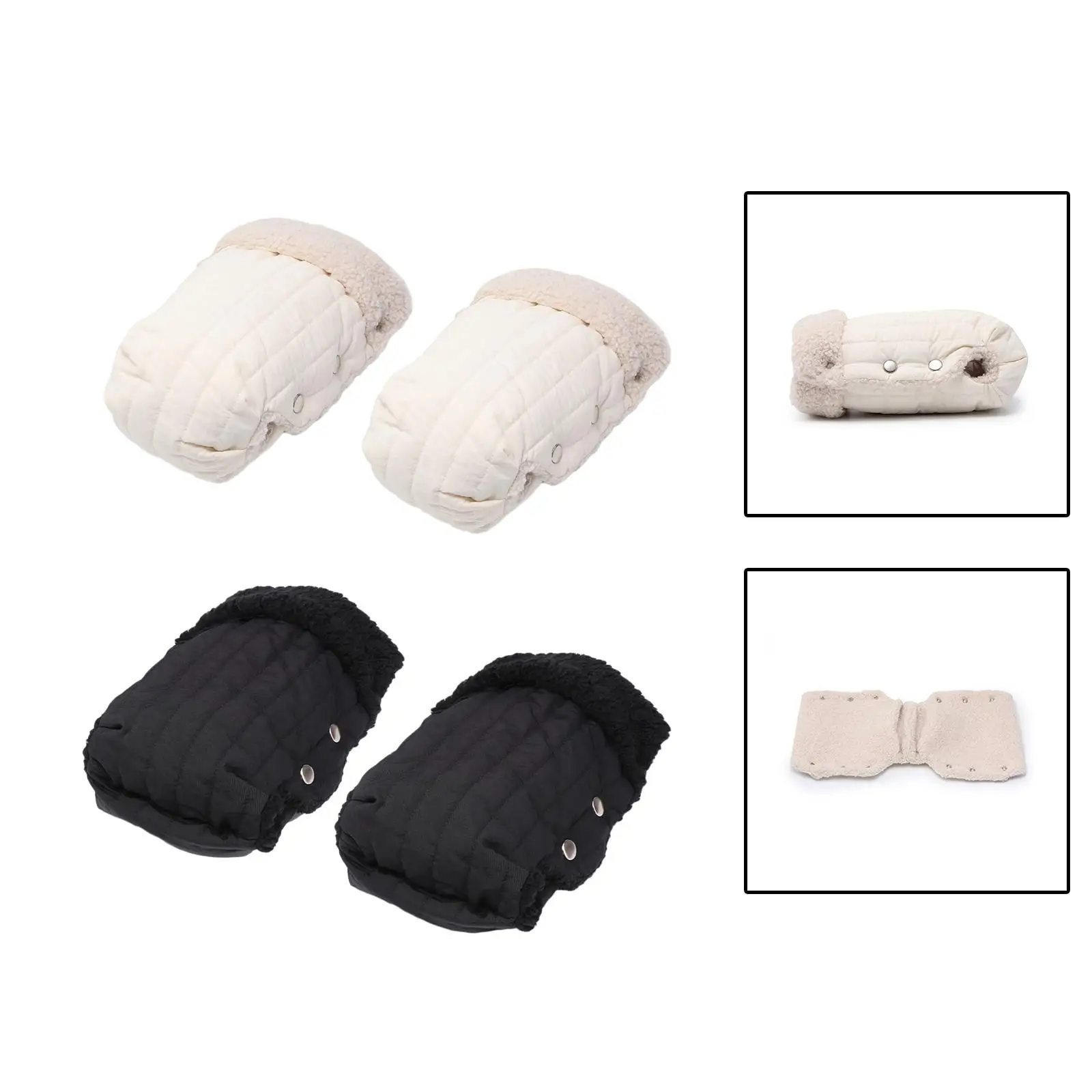 

Pram Gloves Windproof Trolley Warm Gloves for Bike Trailer Accessories