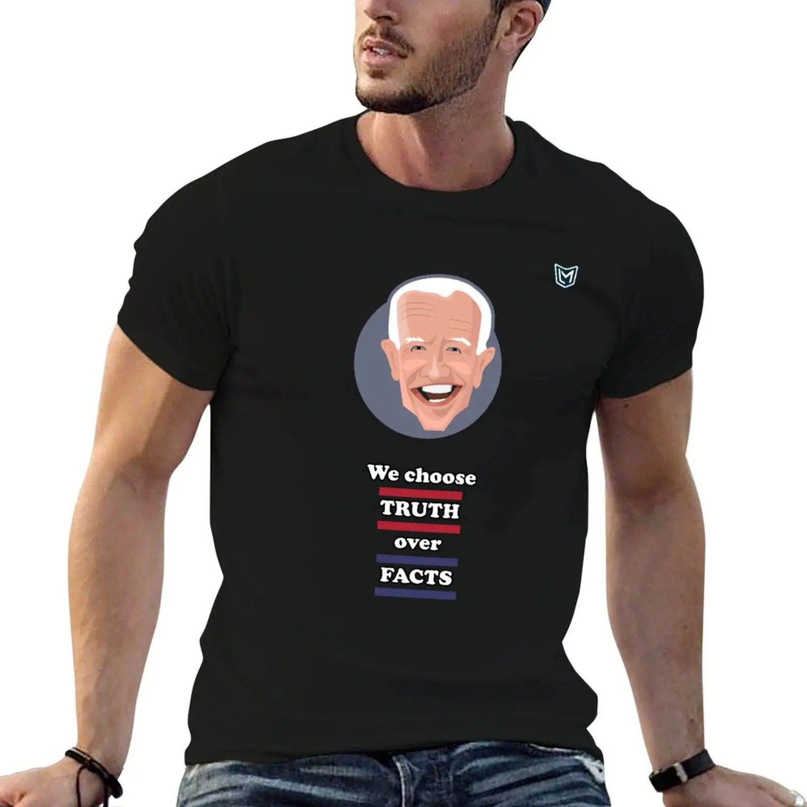 We choose Truth over Facts T-Shirt Halloween Casual T-Shirt