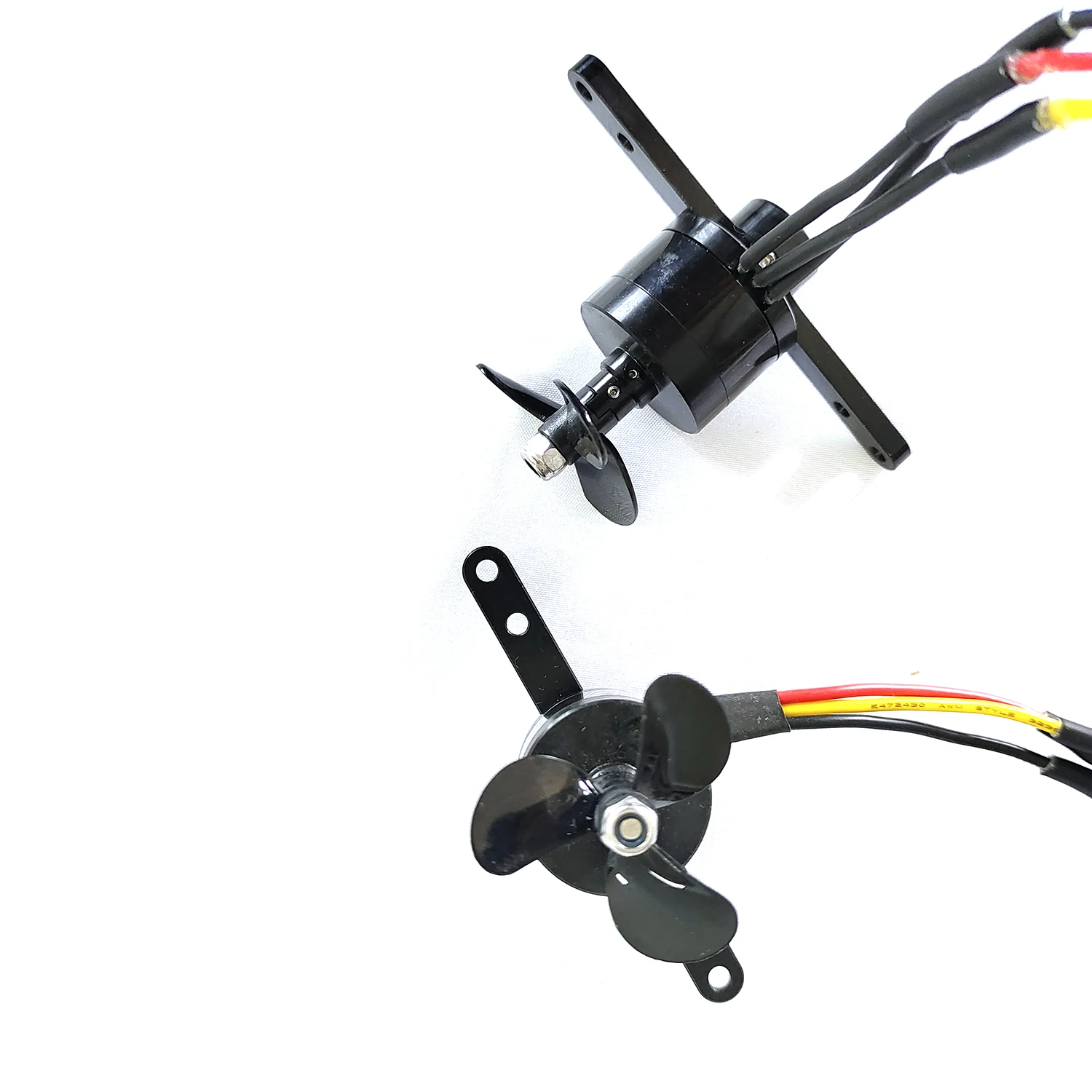 DC 12V 24V ใต้น้ํา Jet เรือ 3-Blade CW CCW ใบพัดเครื่องยนต์ใช้ใน DIY รีโมทคอนโทรลหุ่นยนต์ Decoy Nest เรือ submarine มอเตอร์