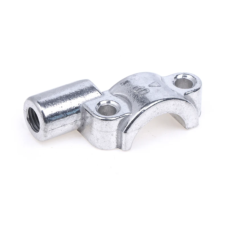 22mm Handlebar 10mm ThreadMotorcycle Master Cylinder Brake Lever Mirror Mount Clamp Rear View Mirror Holder Adapter.