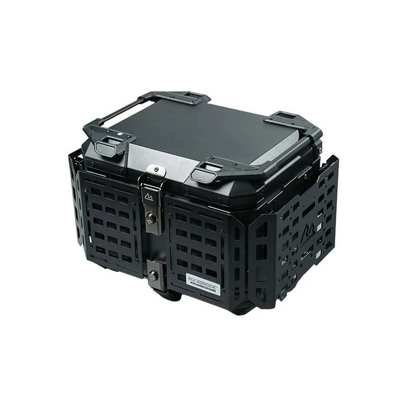 

C61 45L waterproof top case aluminum metal alloy suitcase backrest dining tail outdoor aluminum camping box