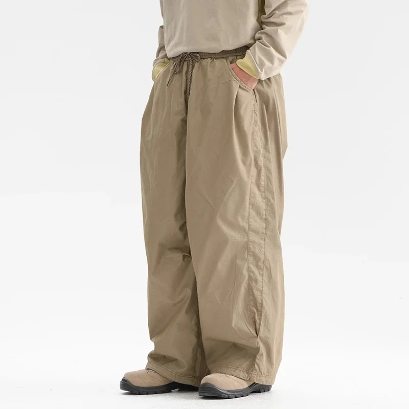 Japanese Streetwear Cityboy Loose Casual Sport Baggy Pant Men Outdoor Techwear Wide Let Tack Cargo Pants Women Trousers