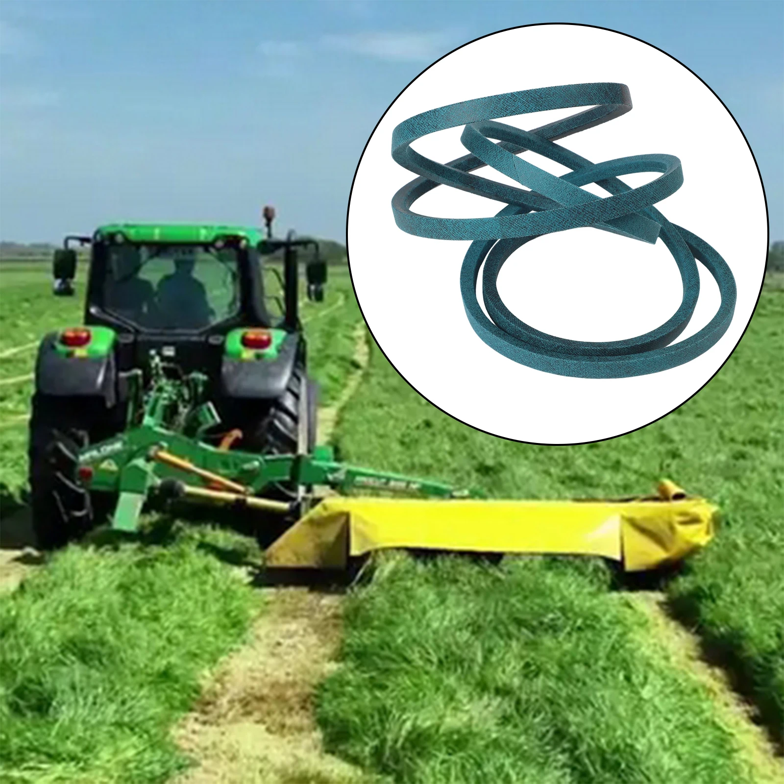 

42 Inch Mower Drive Belt Abrasion Resistant Lawn Equipment Belt 1 2 Inch Width 42 Inch Drive Belt Abrasion Resistant