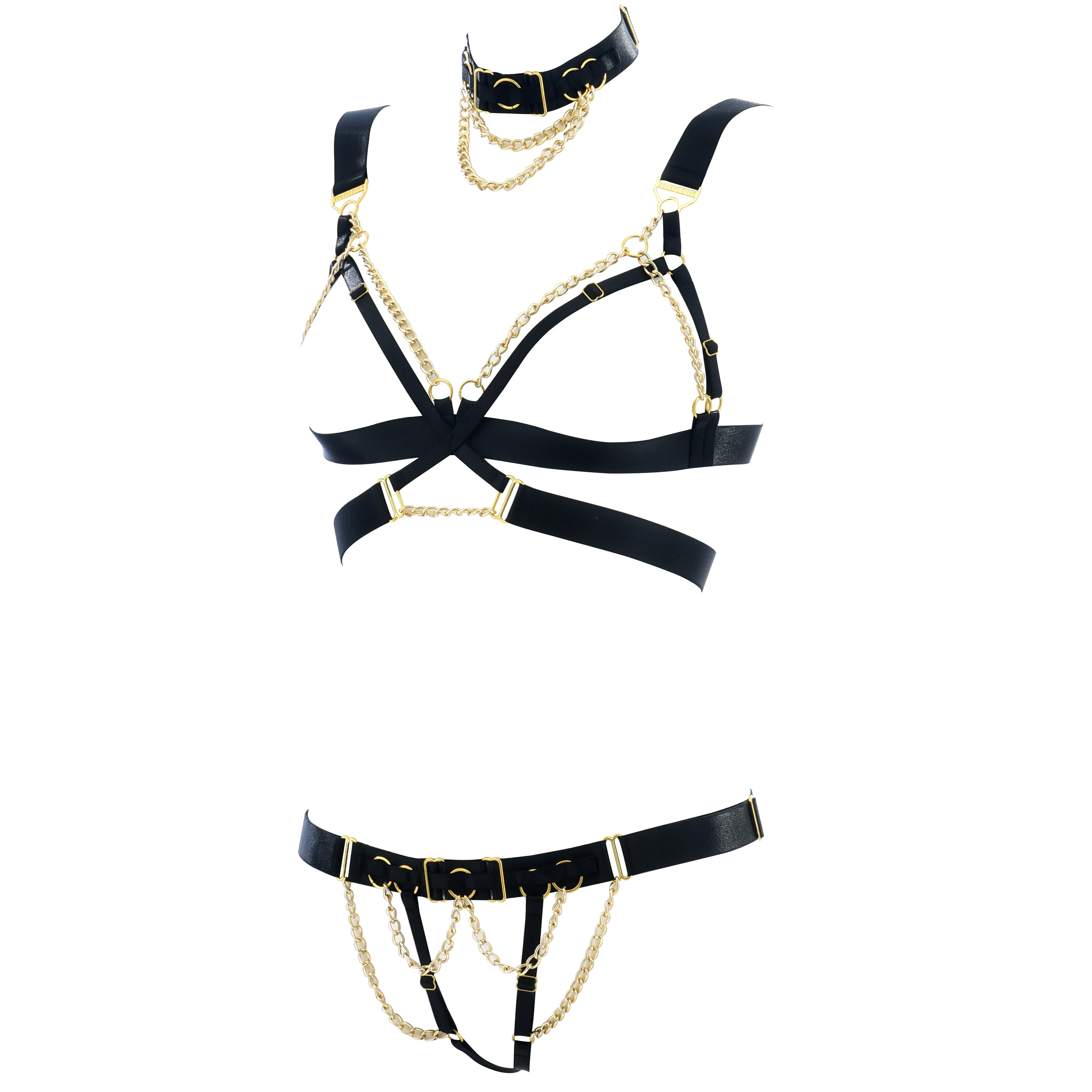 Sexy for Women  Exquisite Sexy Bra Strap Hollowed Out  Harness Underwear Lingerie for Women