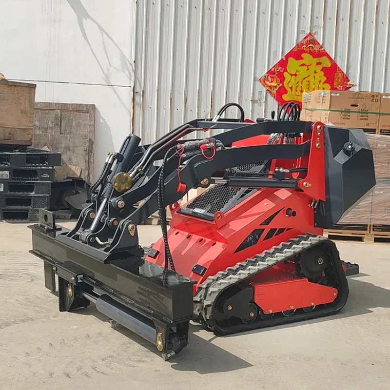 

Horizontal Log Splitter Attachments Machine for Mini Skid Steer Loader Track Loader Wheel Loader