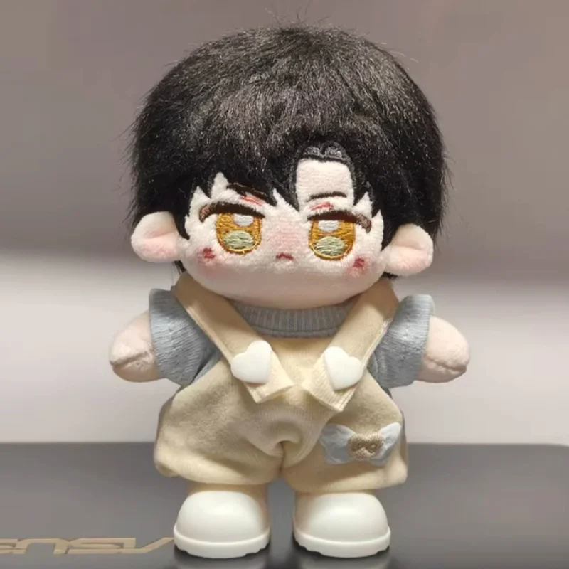 Mashu Tuan Series 10 سم بدلة دمية أطفال للجنسين مع حمالات تصميم لطيف صغير من القطن الطازج ملابس أطفال ملحقات ألعاب #6