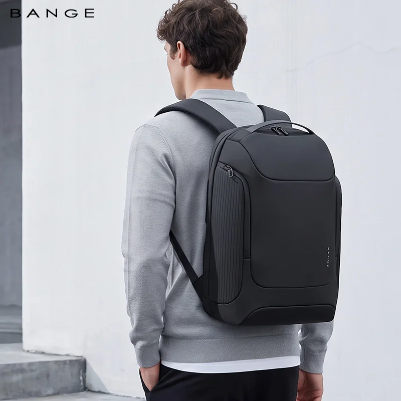 BANGE Business Backpacks Laptop 15.6 inch Multifunctional WaterProof Big Capacity Daily Work Male Backpack School Bag Mochila