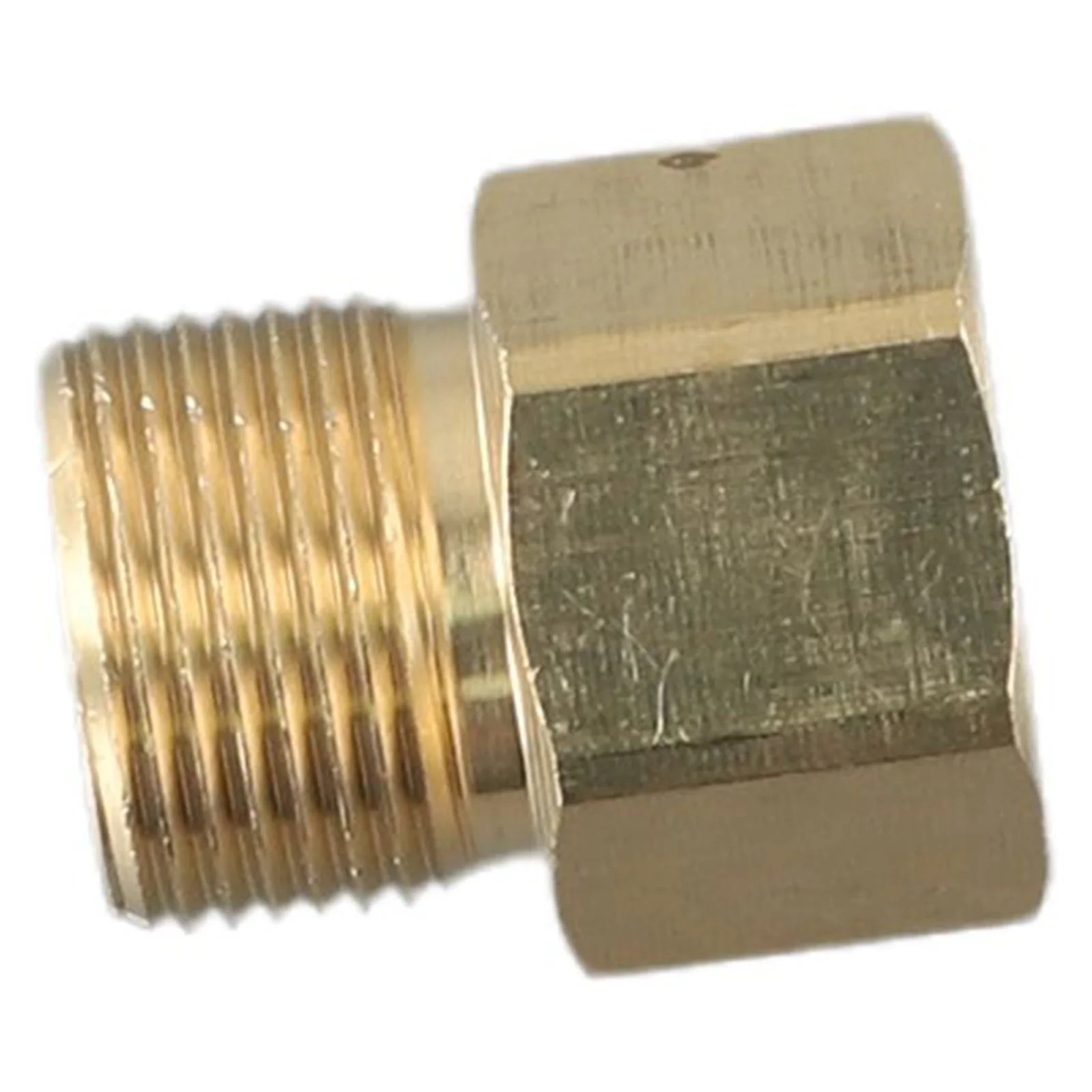

Brass Adapter M22 15mm Male to M22 14mm Female Thread for Pressure Washer Hose Connection and Thread Conversion