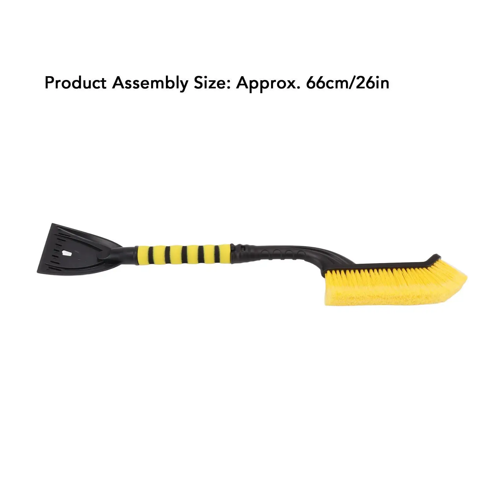 Car Snow Brush with Detachable  Scraper & Ergonomic Foam Grip