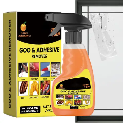 Multifunctional Adhesive Remover Glue Cleaner 120ml Glue Remover Sticker Remover Spray Double-sided Adhesive Tape Remover Liquid