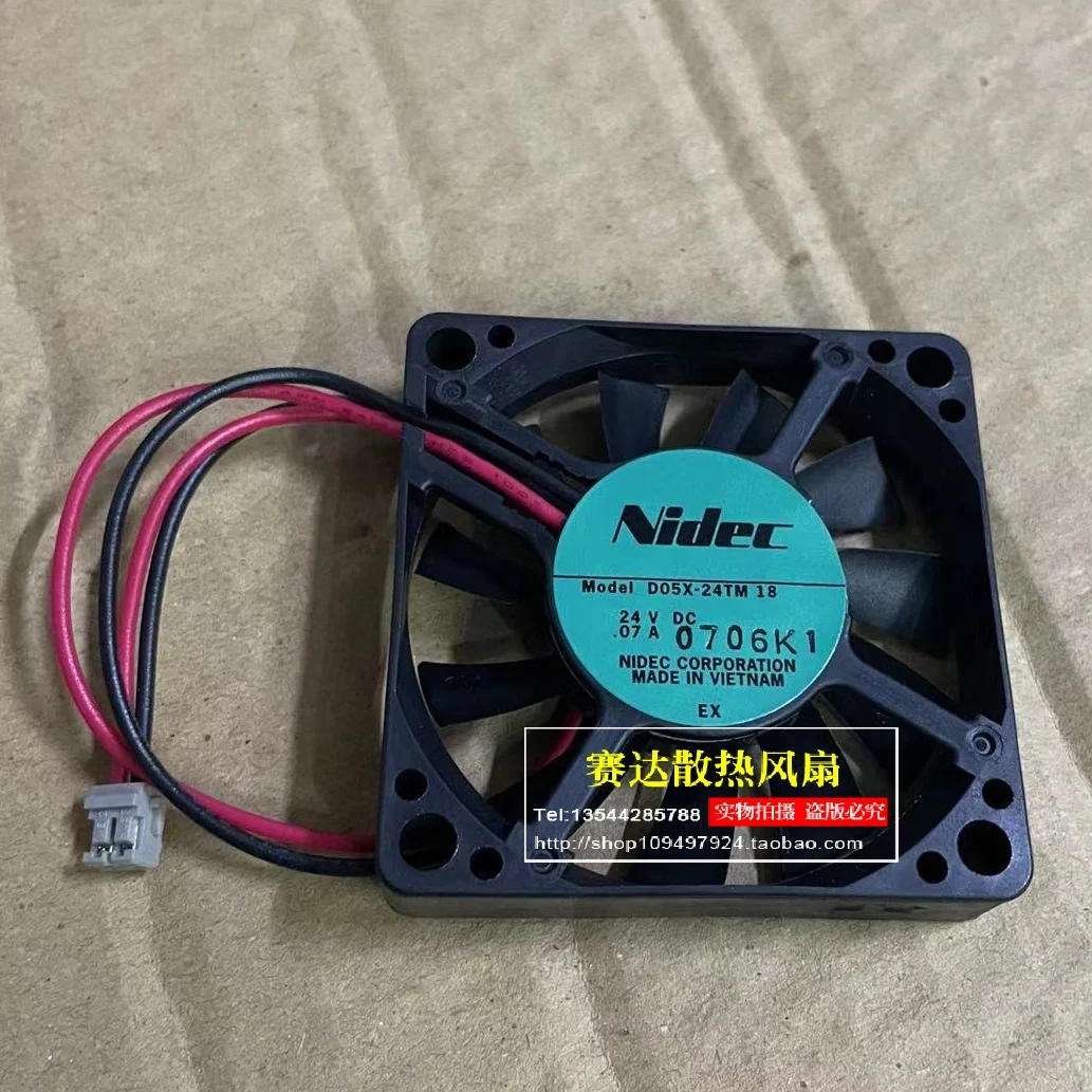 

New D05X-24TM 5010 24V 0.07A converter Computer fan