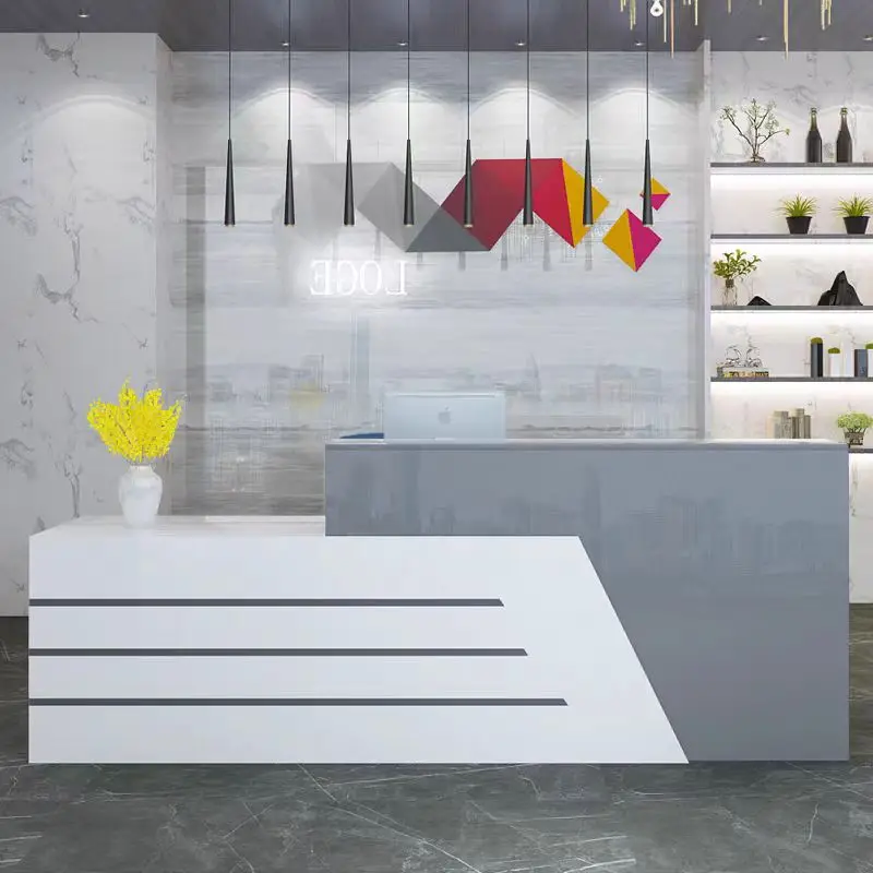 

#Modern Design Company Reception Hotel Beauty Salon Service Reception Commercial Reception