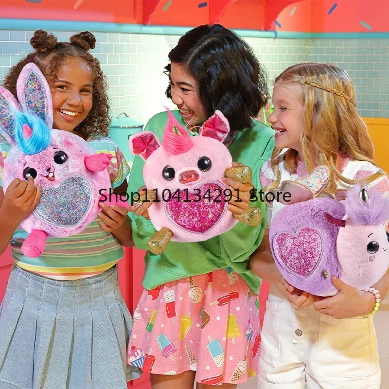 ตุ๊กตา Zuru Rainbocorns Talkin' Jelly Shake Surprise ของเล่นตุ๊กตาอิเล็กทรอนิกส์พูดได้ ร้องเพลงได้ ถ้วยไอศกรีมวิเศษ ไข่เซอร์ไพรส์ ของเล่นตุ๊กตา