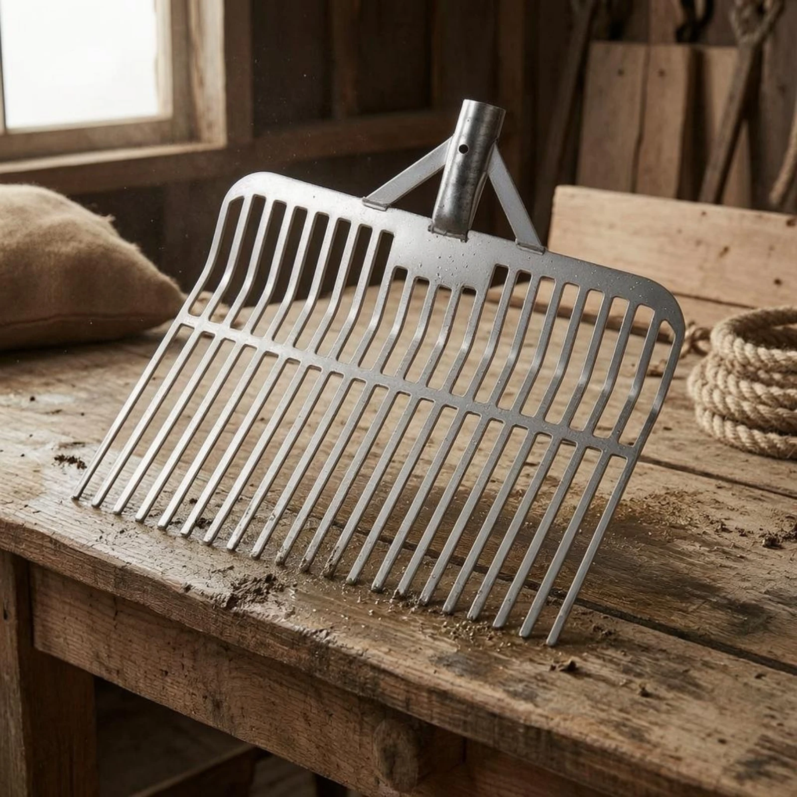 Paddy Field Unwanted Growth Fork Manganese Steel Farm Tool for Muddy Ground