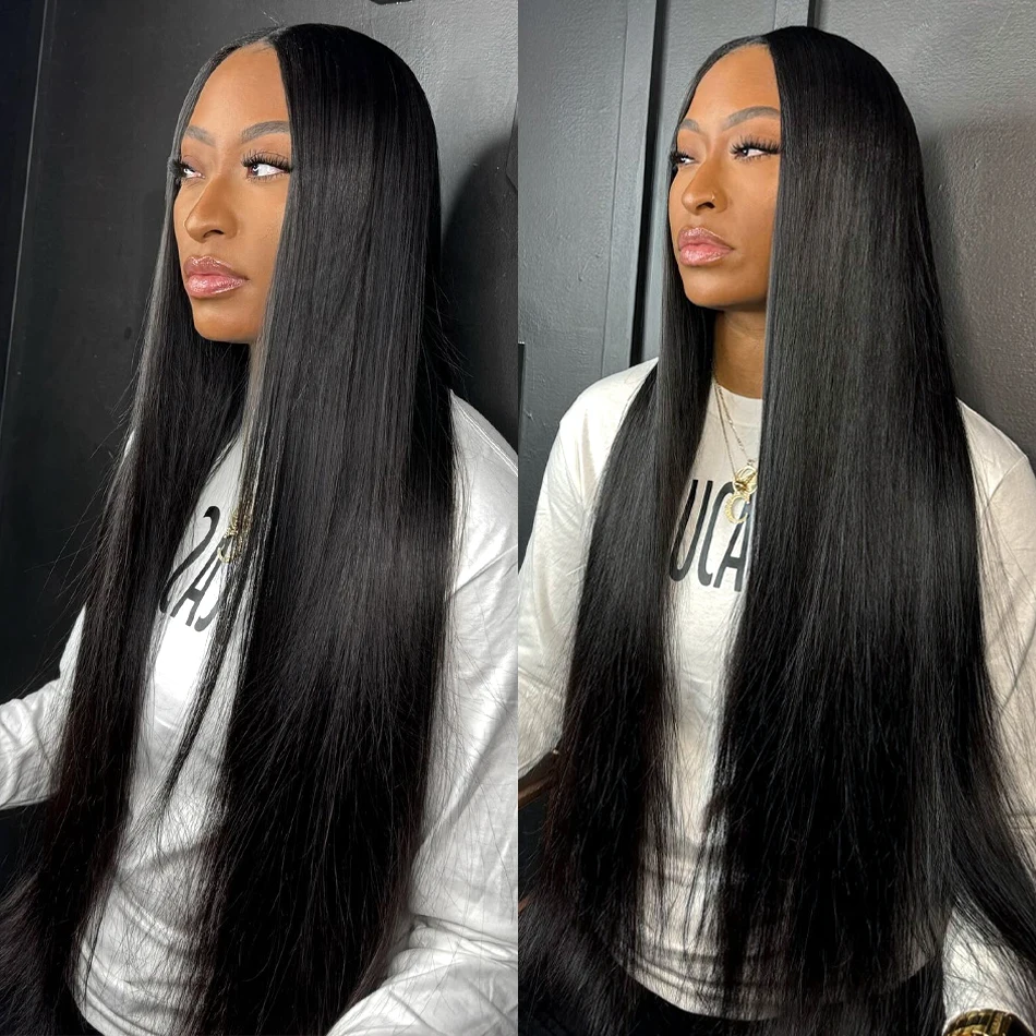 

30 40 Inch Straight Lace Front Wigs Human Hair 360 Full Lace Wigs For Women Brazilian Pre Plucked 13x4 13x6 Hd Lace Frontal Wig