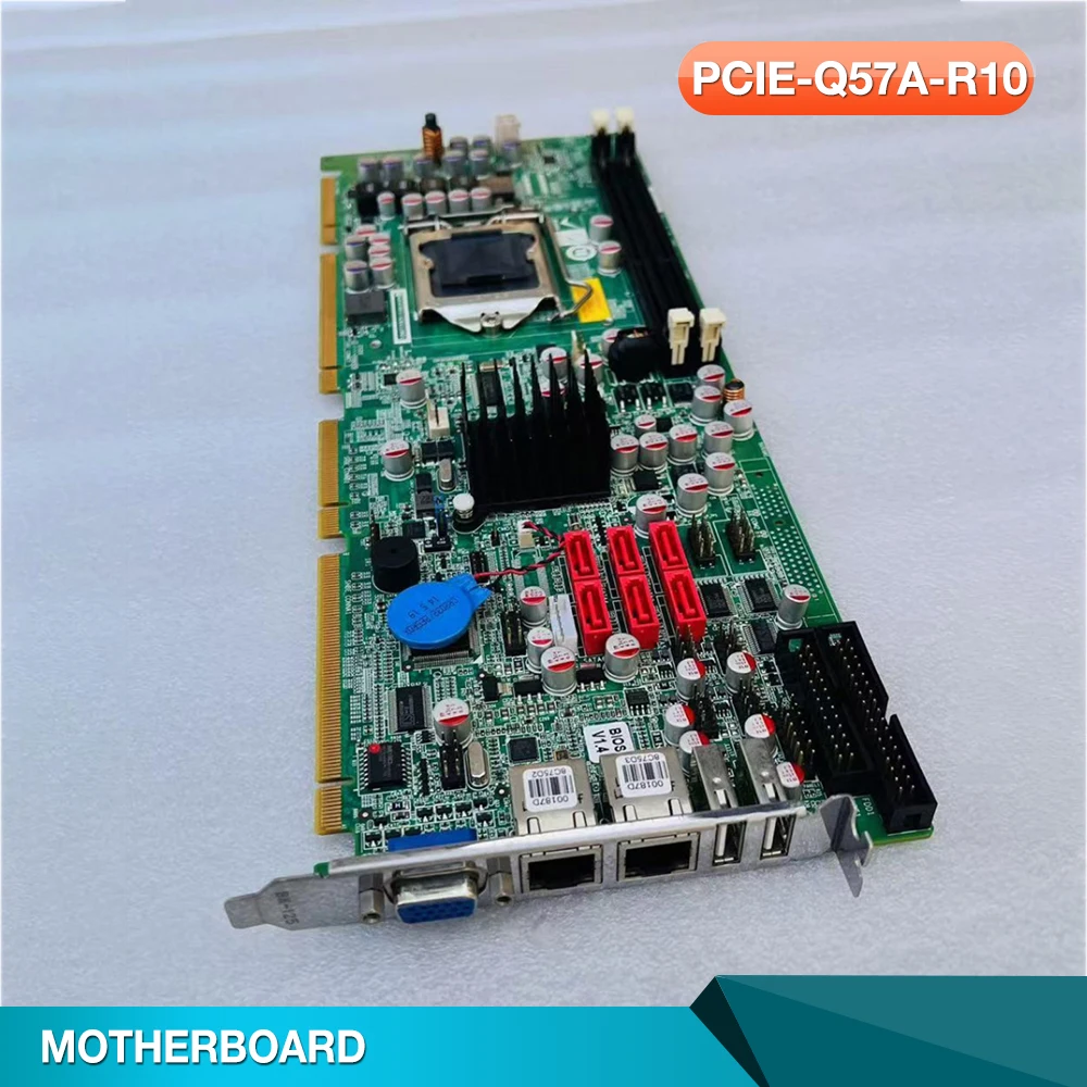 

Для IEI PCIE-Q57A-R10 Rev: 1.0 Материнская плата компьютера промышленного управления с двумя сетевыми портами