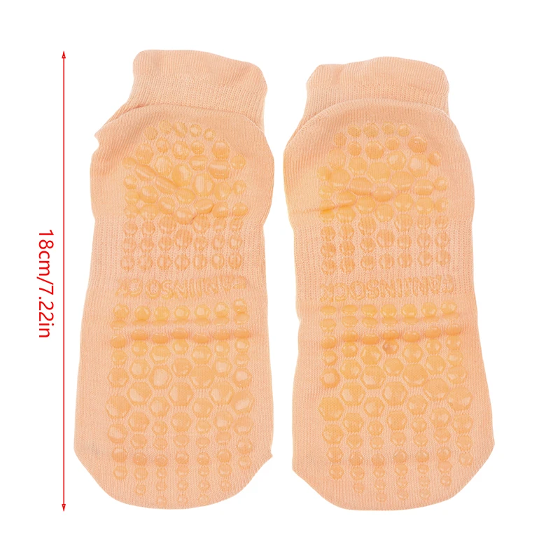 1Pair Women Anti-Slip Sock Trampoline Yoga Sock Cotton Breathable Short Socks Elasticity Sport Boy Girl Outside Sport Socks