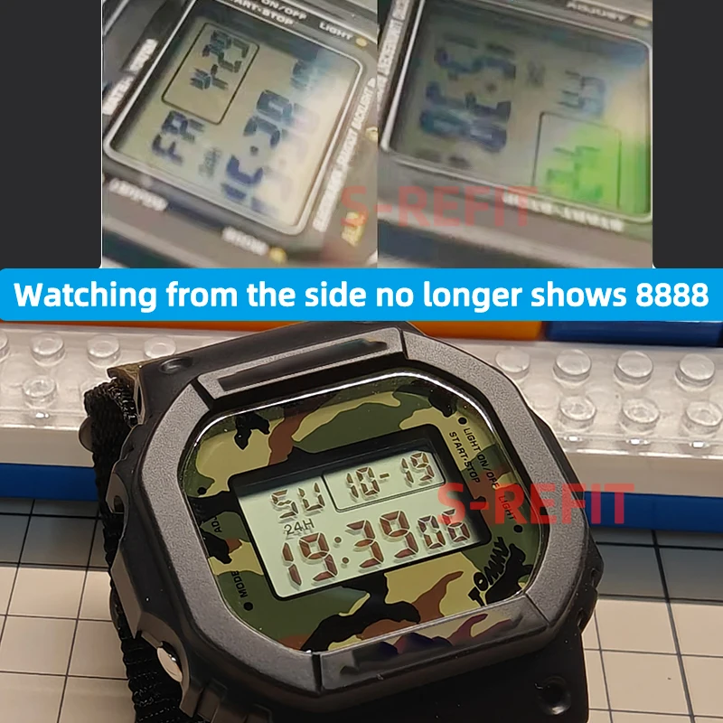 

Модифицированный ЖК-экран STN с высокой контрастностью для часов Casio GW-M5610, DW5600, GW-M5610U, GWB5600, GWM-B5000, GW5600, G5600