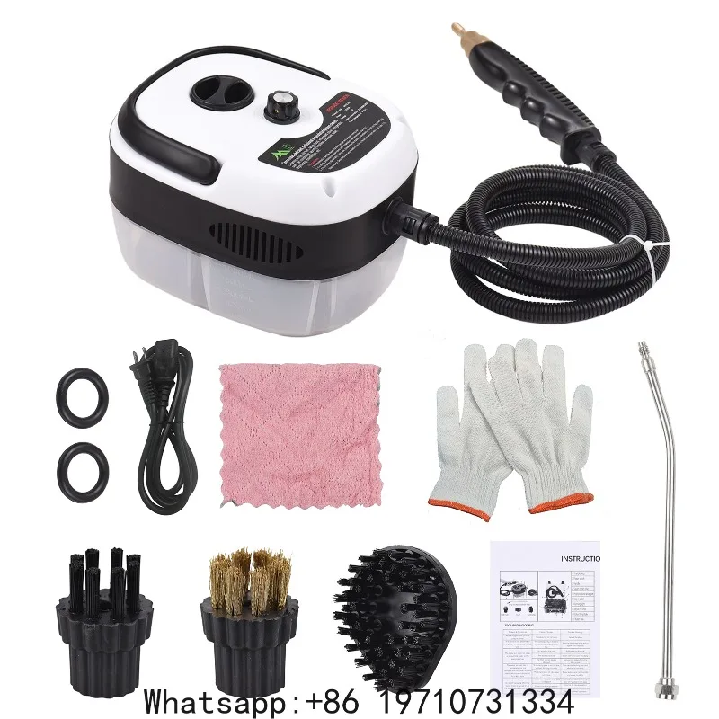 Multifunctional High Pressure Steam Cleaner Portable Handheld 3500W High Temperature Steam Cleaning Machine 6-gear Adjustment