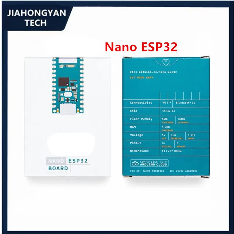 Original For Arduino Nano ESP32 programming learning main control development board ABX00092