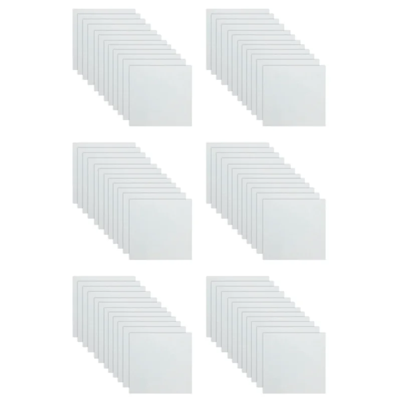 

GYTB-72 Sheets 10Mil Mylar Sheet 12 X 12 Inch Milky Translucent PET Blank Stencil Making Sheet (10Mil)