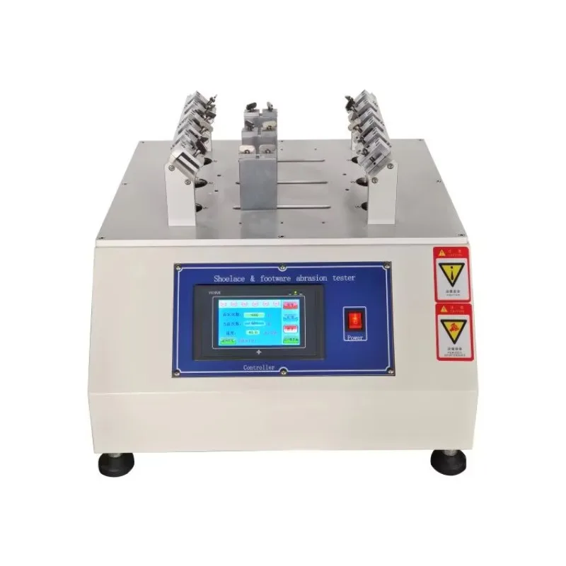 SATRA TM93 Shoelace Eyelet Abrasion Tester Multi Station Touch Screen Friction Resistance Testing Machine