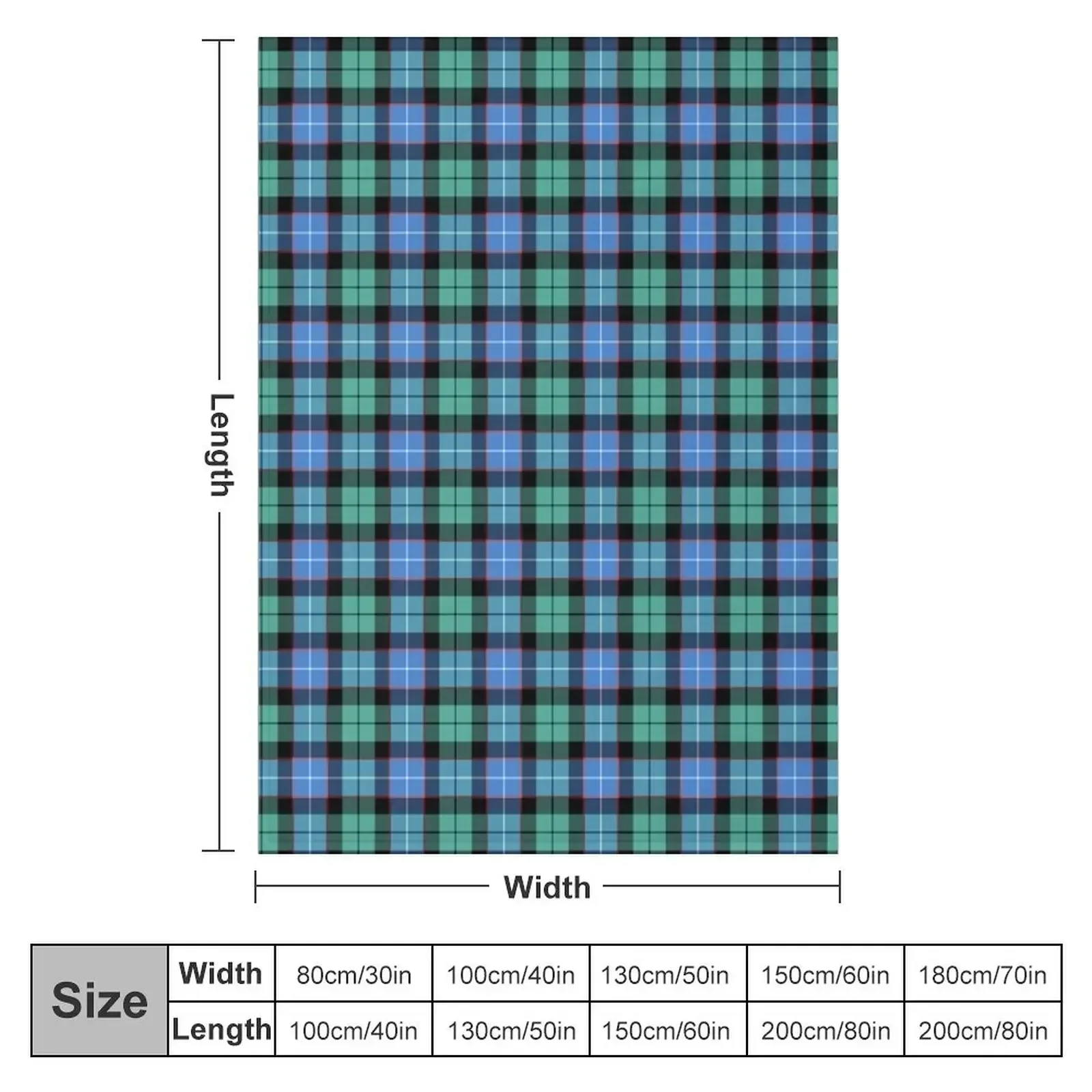 Clan Mitchell Tartan (Ancient) Throw Blanket Decorative Beds For Sofa Thin for babies Flannels Blankets