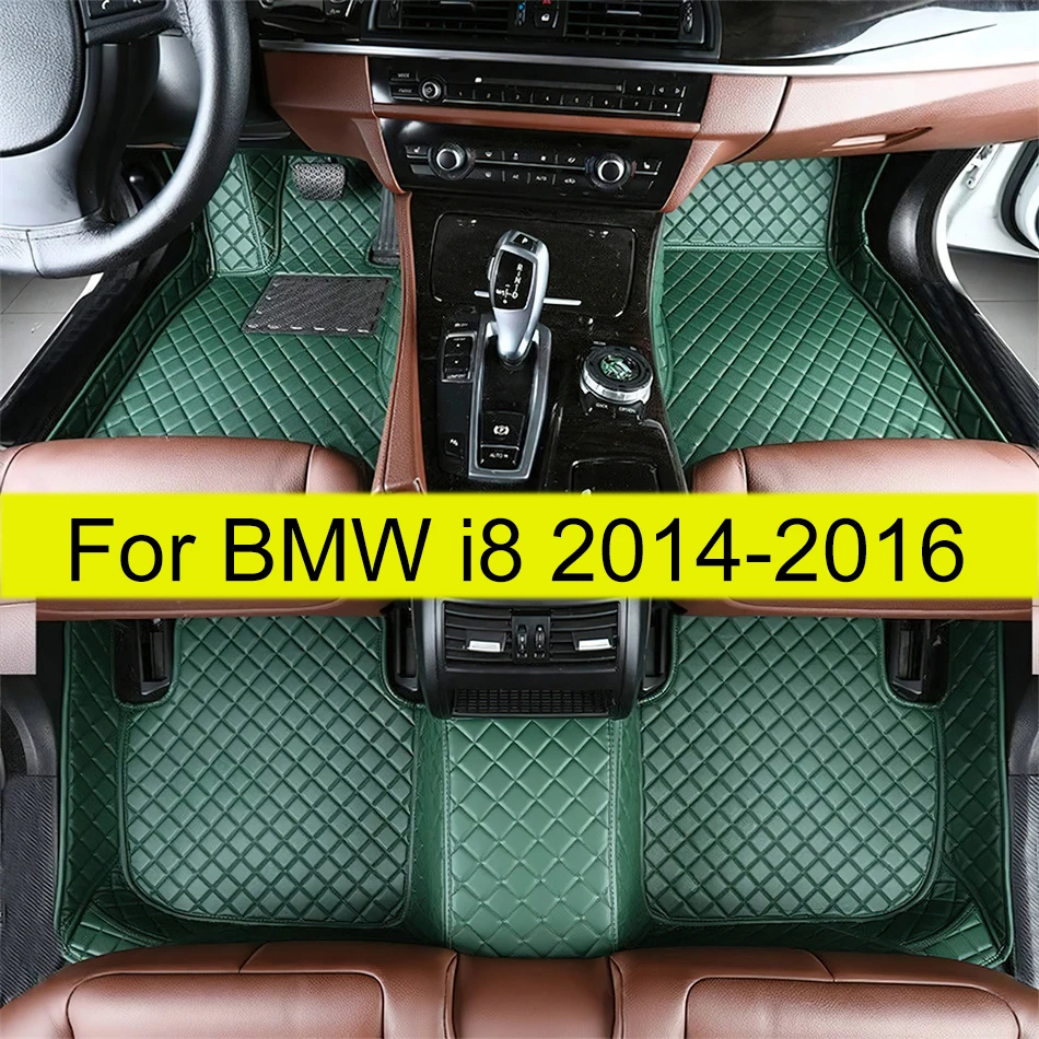 

Автомобильные коврики для BMW i8 2014 2015 2016, автомобильные подушечки для ног, автомобильный ковер, аксессуары для интерьера
