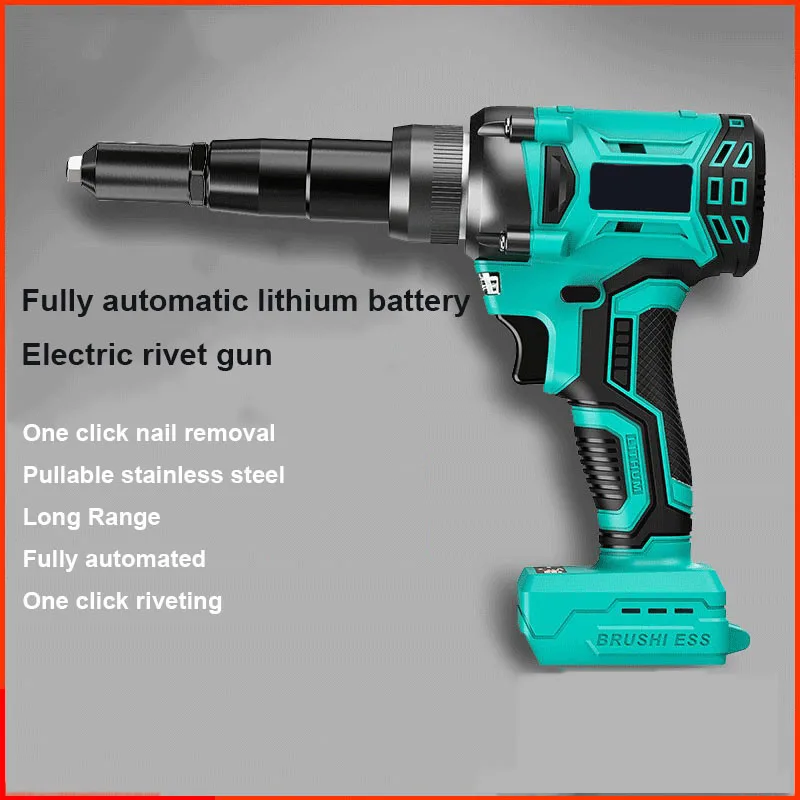 Electric Rivet Nut Gun Riveting Tool For Industrial Manufacturing/Car Riveting Rechargeable Automatic Core Pulling Machine