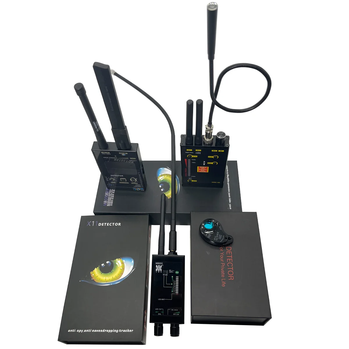 

Портативный детектор X11, 1 МГц-12 ГГц для обнаружения ошибок и локаторов в различных сценариях, прикрытые гаджеты от ошибок, GPS-трекер, искатель