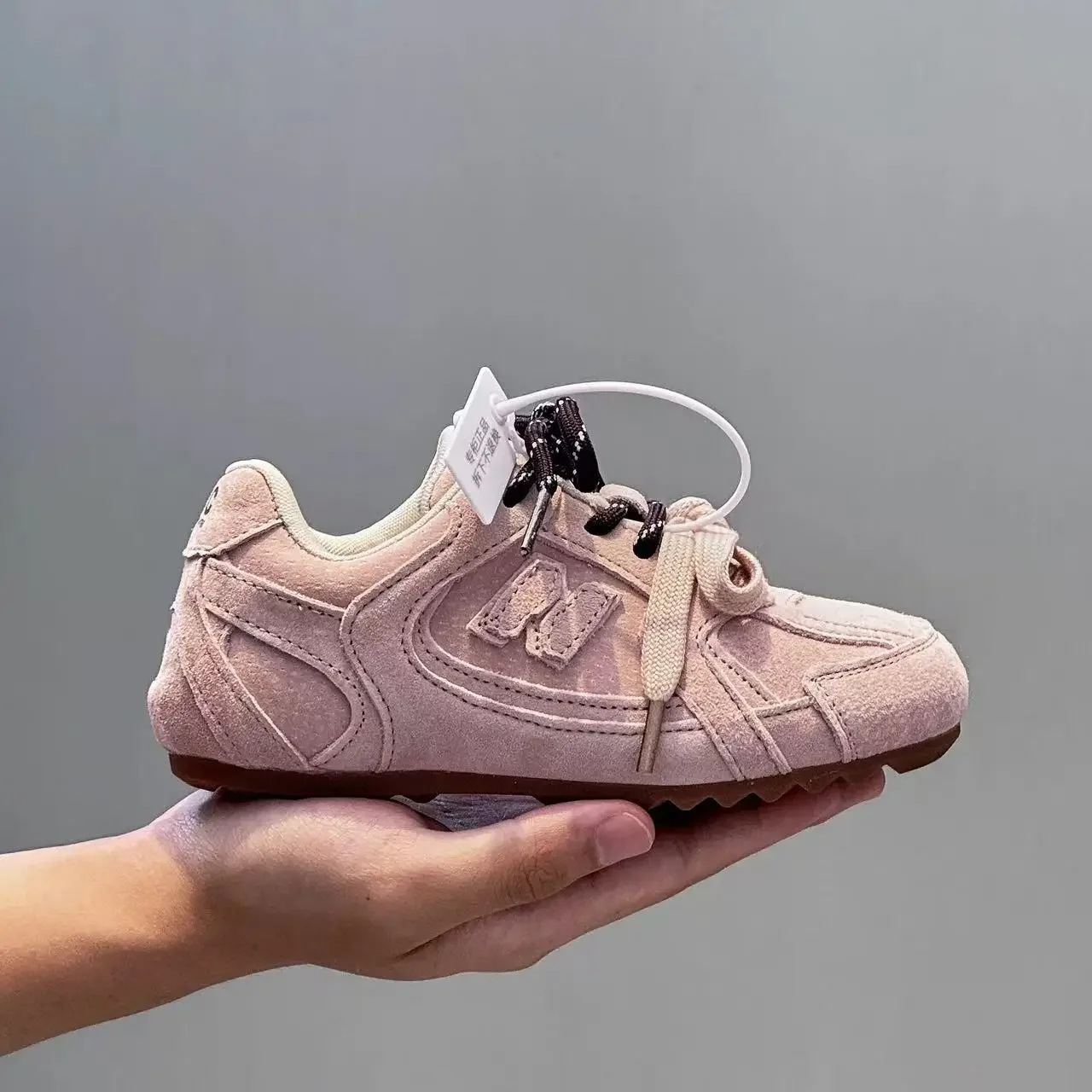 2027 new Autumn boys and girls' microfiber leather thin soled running shoes, children's and toddlers' anti slip training shoes