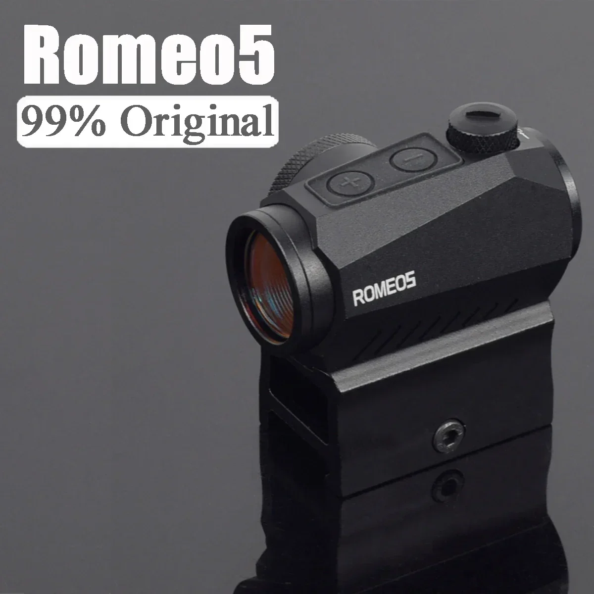 

ROMEO5 2 MOA ROMEO3 99% Original Red Dot Sight Holographic Reflex Compact Hunting Rifle Scope With UNITY Riser Mount For Weapon