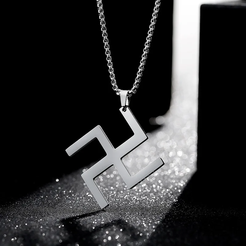 شخصية عصرية وبسيطة من التيتانيوم الصلب قلادة شخصية للرجال قلادة الاستبداد وهدية شخصية #2