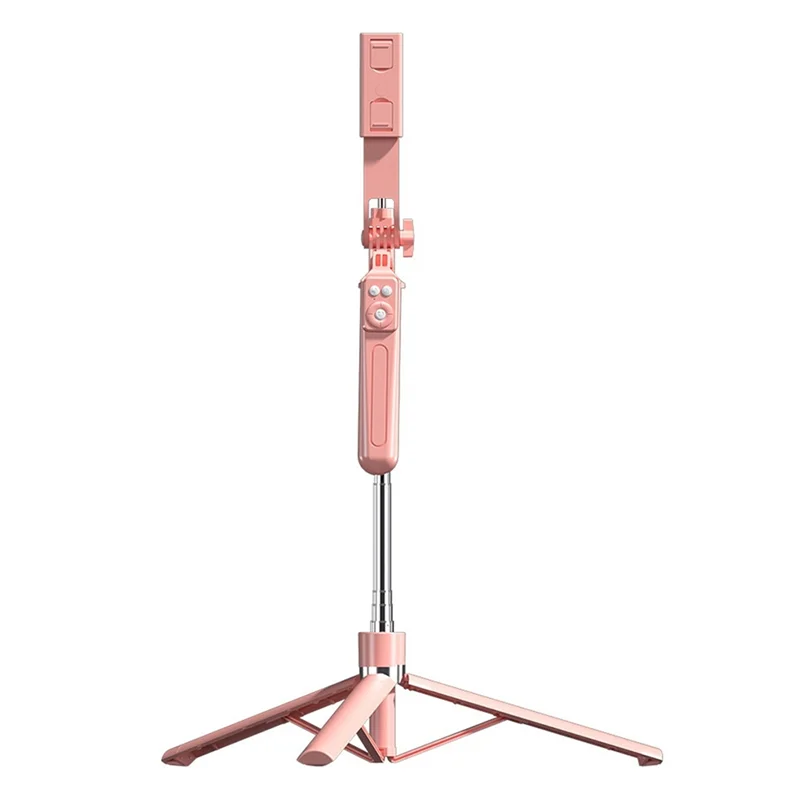 

ГОРЯЧАЯ НОВИНКА! Селфи-палка A72T для смартфонов Android и iOS, 360° ° Беспроводной Bluetooth-трипод с дистанционным управлением и функцией вращения на 170°, розовый