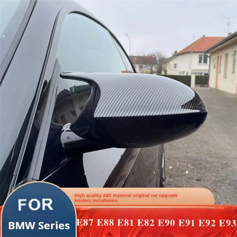 

for BMW 3 Series E90E92E93 Horn rearview mirror shell 325i1 Series E87 modified carbon fiber M3 outer cover cover auto accessori