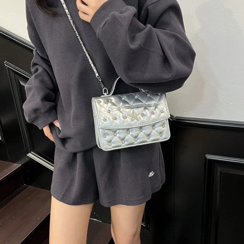 

Модная классическая элегантная женская сумка из высококачественной кожи, винтажная, повседневная, простая, популярная, стильная женская сумка.