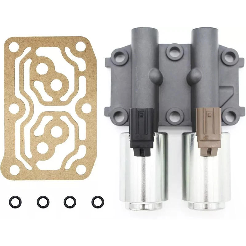 2PCS 28260-PRP-014 28250-RPC-003 NEW Transmission Solenoid KIT W/Gasket For Honda CR-V Accord Acura 28260PRP014/28250PRC003