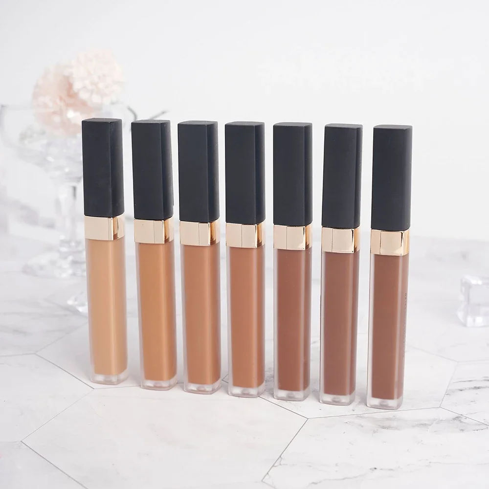 Private Label Liquid Concealer Custom Logo Natural Light Thin Moisturizing Isolation Matte Long-lasting Face Makeup Wholesale