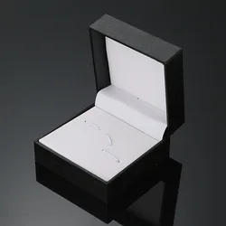 7.3*4.8*3.5cm Black Square French Shirts Cufflinks Tie Clip Box Men's Jewelry Packaging Display Box Multi Can Choose Gift Boxes