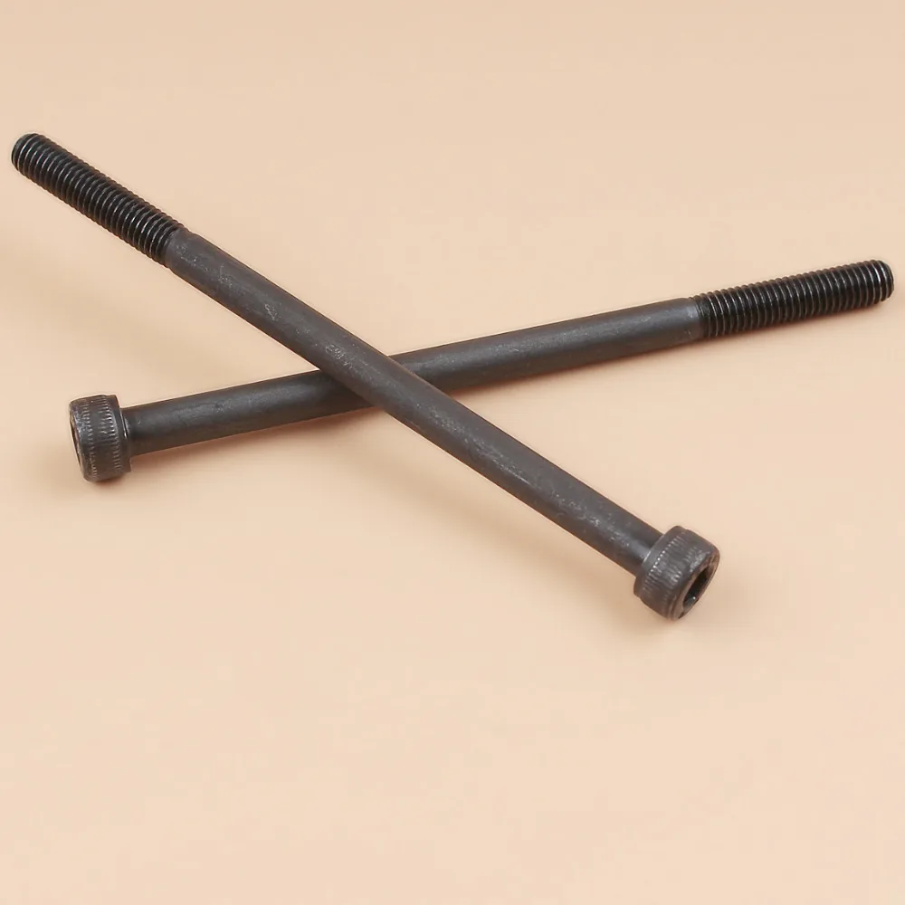 2pcs/lot Muffler Exhaust Bolt For HUSQVARNA 340 345 346 XP 350 351 353 Chainsaw 503 20 45-87 Chainsaw Engine Motor Parts