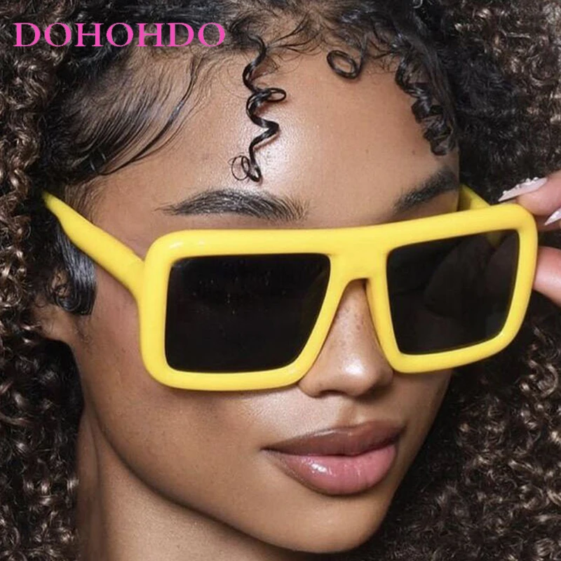 

Oversized Square Men Sunglasses Retro Fashion Brand Design Women Sunglass Outdoor Driving Protection Eyewear Female Lentes UV400