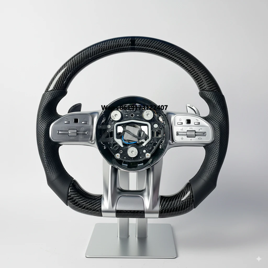 

Custom Premium Replacement Carbon Fiber & Leather AMG Steering Wheel for GLC/GLE/CLS/G/GT/C63/W212/W222