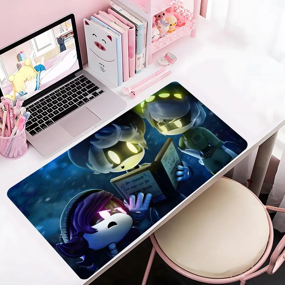 

Коврик для мыши Murder Drones Season, большой игровой коврик с усиленными краями, утолщенный, для компьютерной клавиатуры, стола, рабочего места