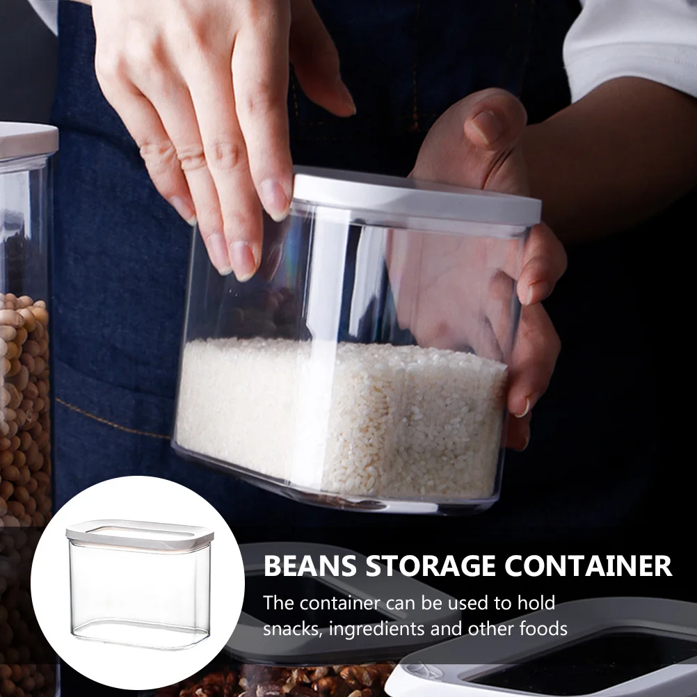 

s Long lasting Food Storage Container Sealing Jar for Kitchen Transparent Snacks Ingredients Box High quality